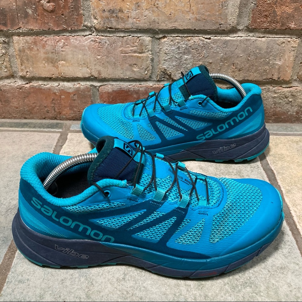 Salomon Sense Ride Trail Running Shoes- Women’s 8